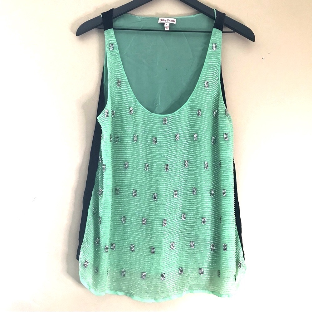 JUICE COUTURE crawly beaded top 💎